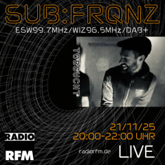 Tobsucht - SubFrequenz - 21/11/2025