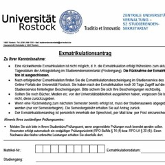 EXMATRIKULATIONSRAVE