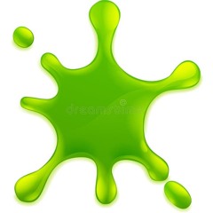 Large Gelatinous Mass Of A Mysterious Green Alkaline Substance