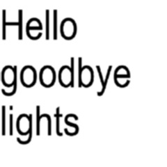Hello goodbye lights (Charli xcx & Ellie Goulding Mashup)