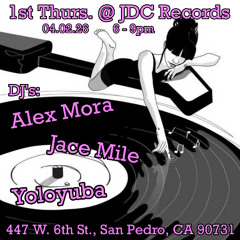 Jace Mile & Alex Mora @ JDC Records 1st Thurs. April 4, 2026