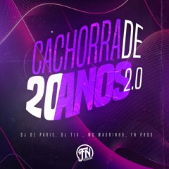 CACHORRA DE 20 ANOS 2 - DJ TIX & DJ PARIS