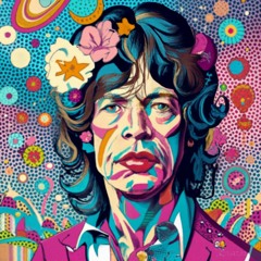 Sympathy For Mick Jagger In Pink
