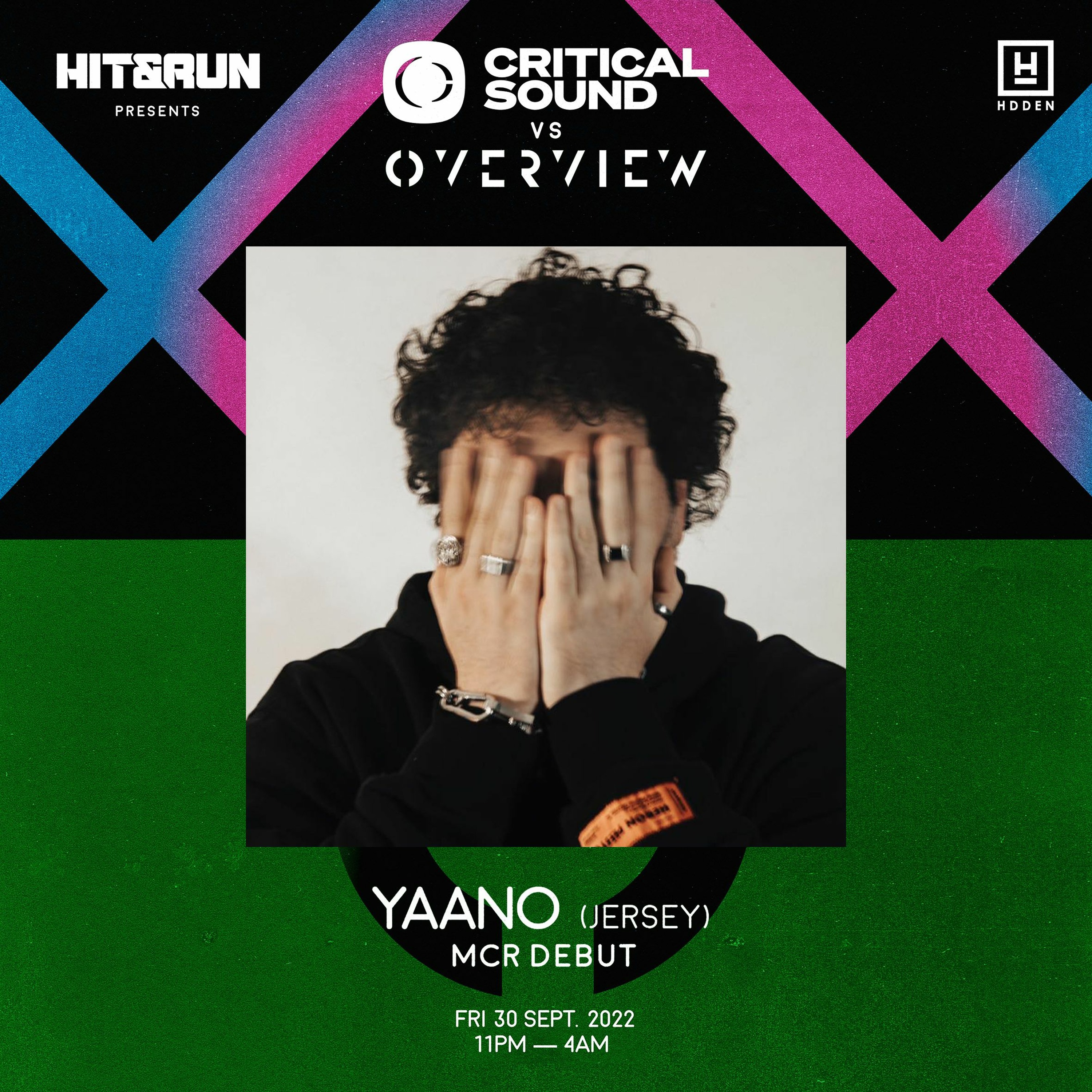 YAANO: Critical vs Overview - Manchester 30.09.22 [Hit&Run] : Promo Mix episode artwork