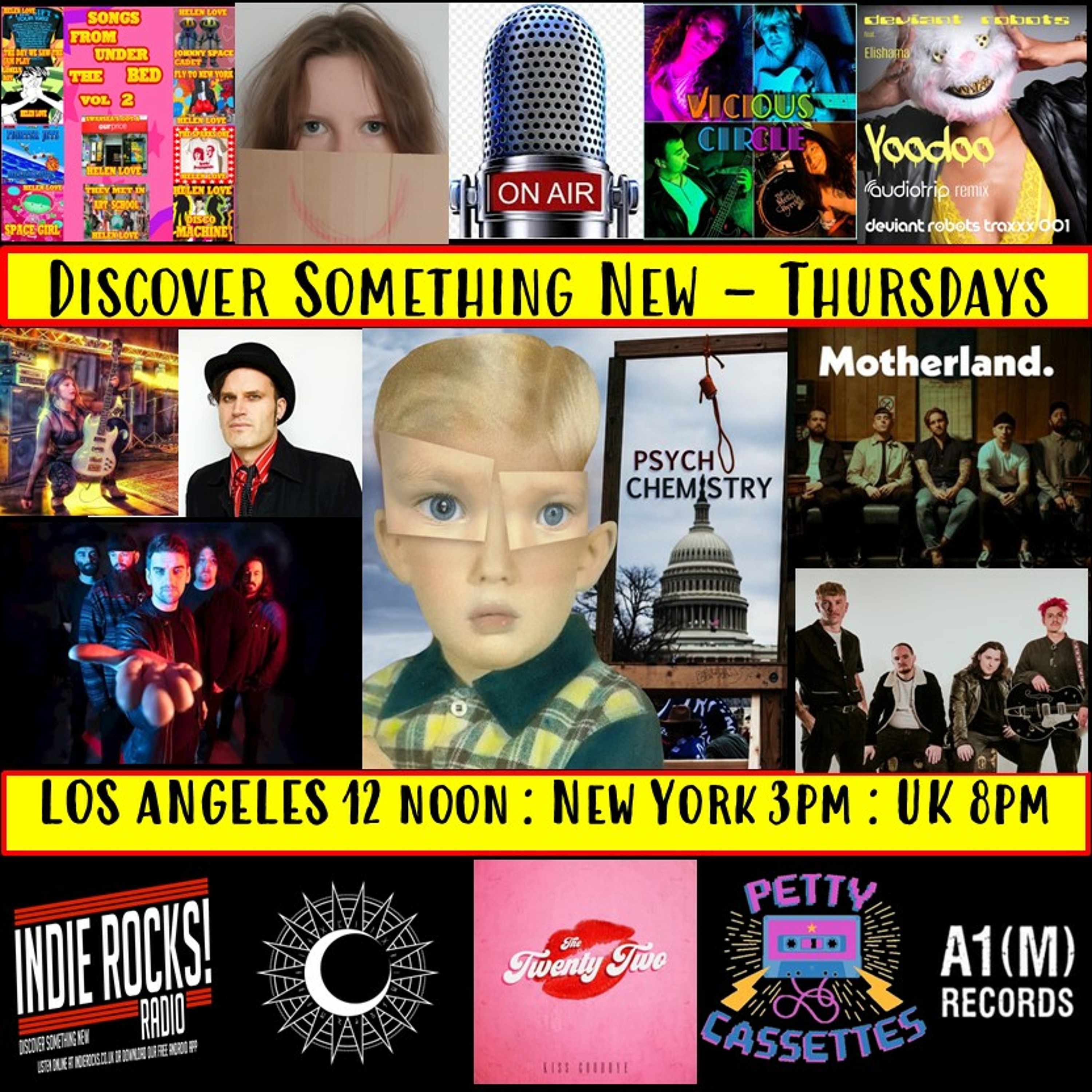 A1M new Music Show - Discover New Music - Indie Rocks Radio