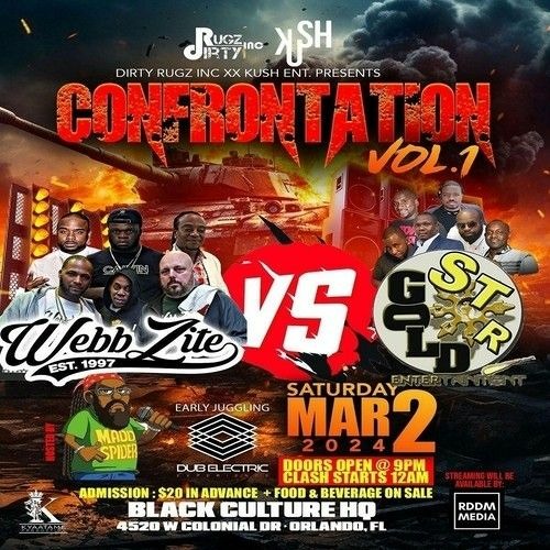 Gold Star Vs Webbzite 3/24 (Confrontation Volume 1)