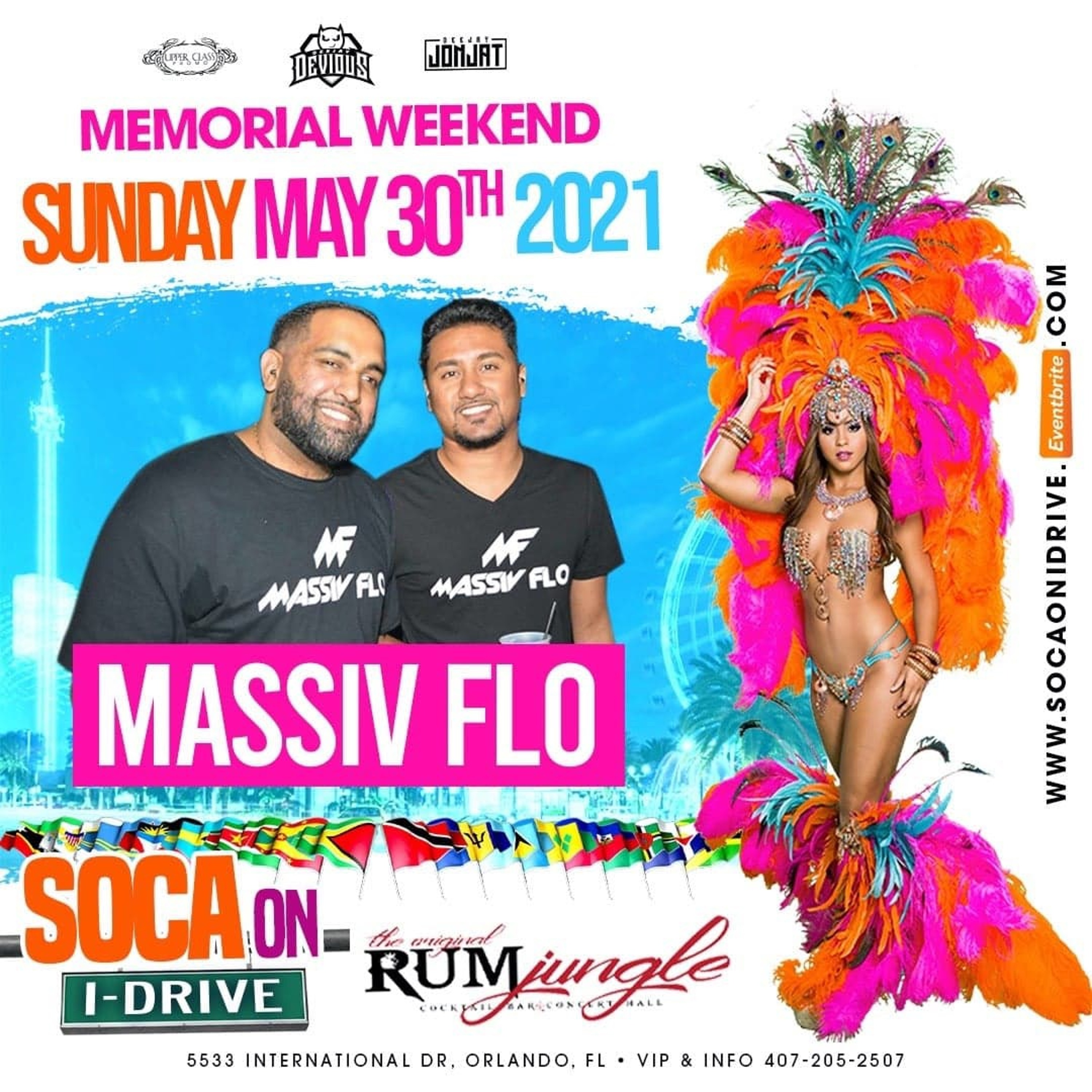 Soca On I-Drive Set 5/30/21 @whizzywhizz #MassivFlo