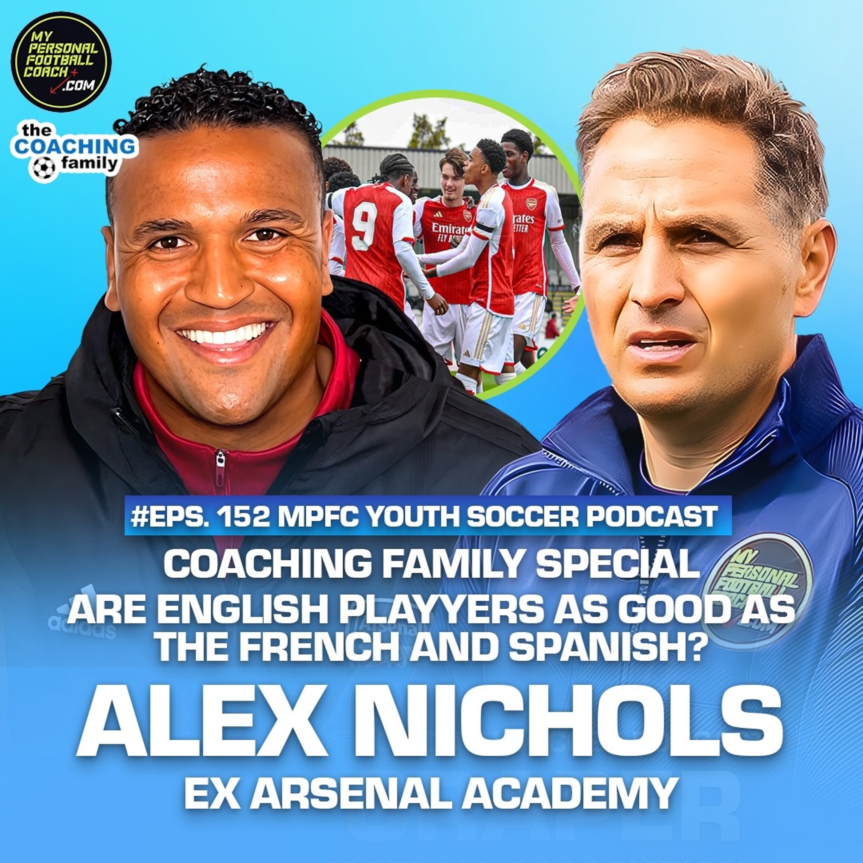 152 Coaching Family Alex Nichols Are English players as good as the French and Spanish?