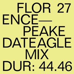 DATEAGLE MIX 27 | Florence Peake