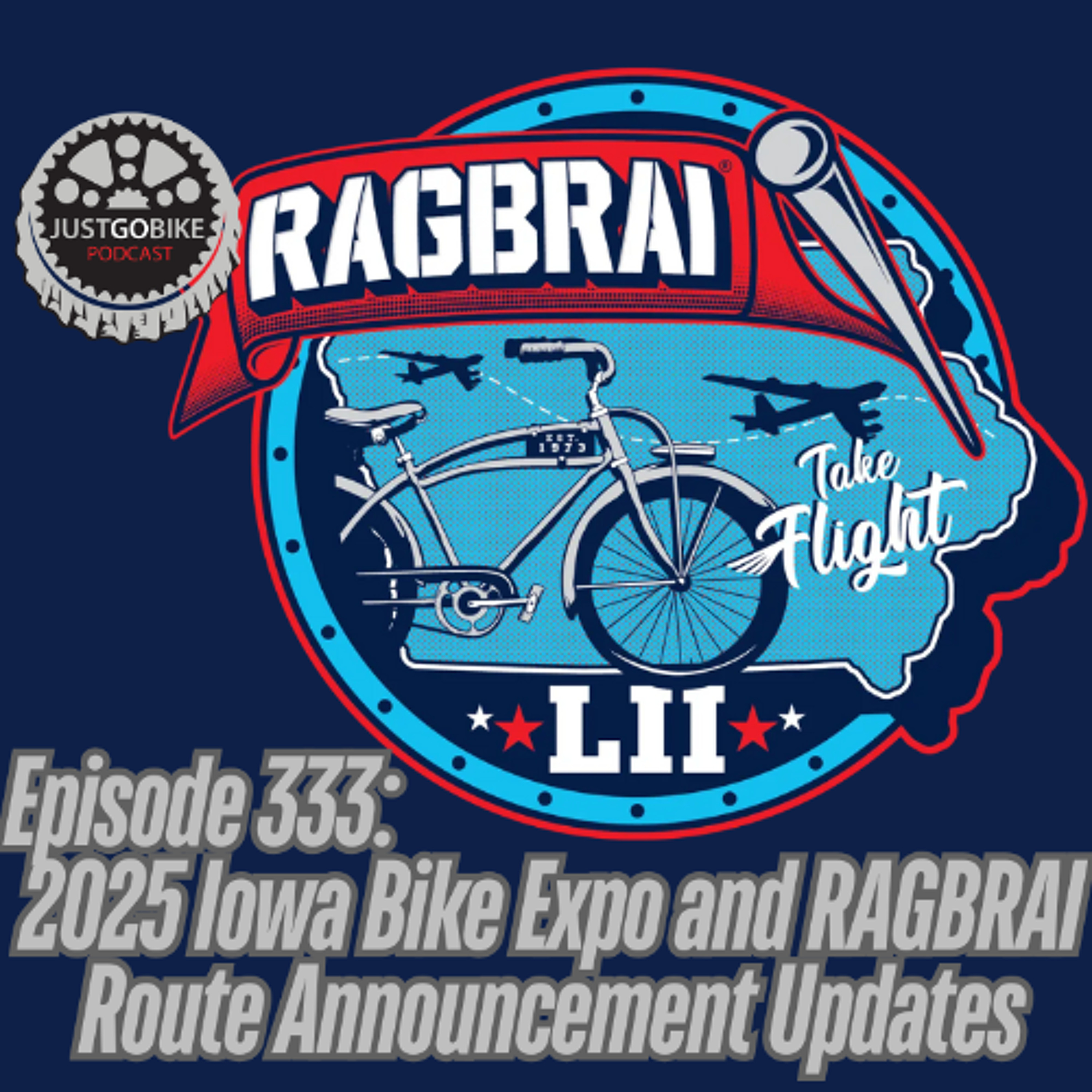 Episode 333: 2025 Iowa Bike Expo and RAGBRAI Route Announcement Updates