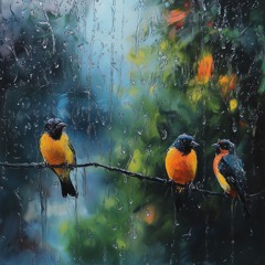 Birds In The Rain