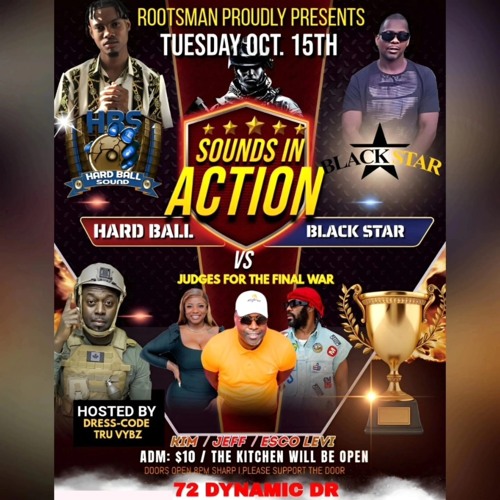 SOUNDS IN ACTION 2024 FINAL - HARD BALL VS BLACK STAR @72 DYNAMIC DR, TORONTO 10/15/24