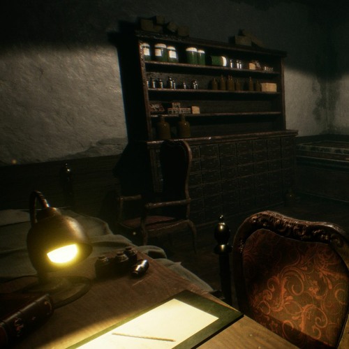 Resident Evil 4 - Save Room Theme (slowed&reverb)w/ Rain and Thunder