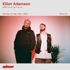 Elliot Adamson with t e s t p r e s s - 24 August 2020