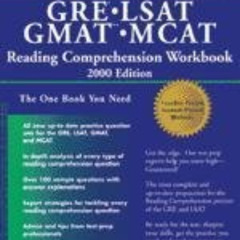 [FREE] PDF 📚 GRE/LSAT/GMAT/MCAT Reading Com (GRE-LSAT-GMAT-MCAT READING COMPREHENSIO