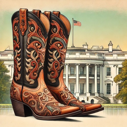 Walking Over Trump - (Female version in honor for Kamala Harris)