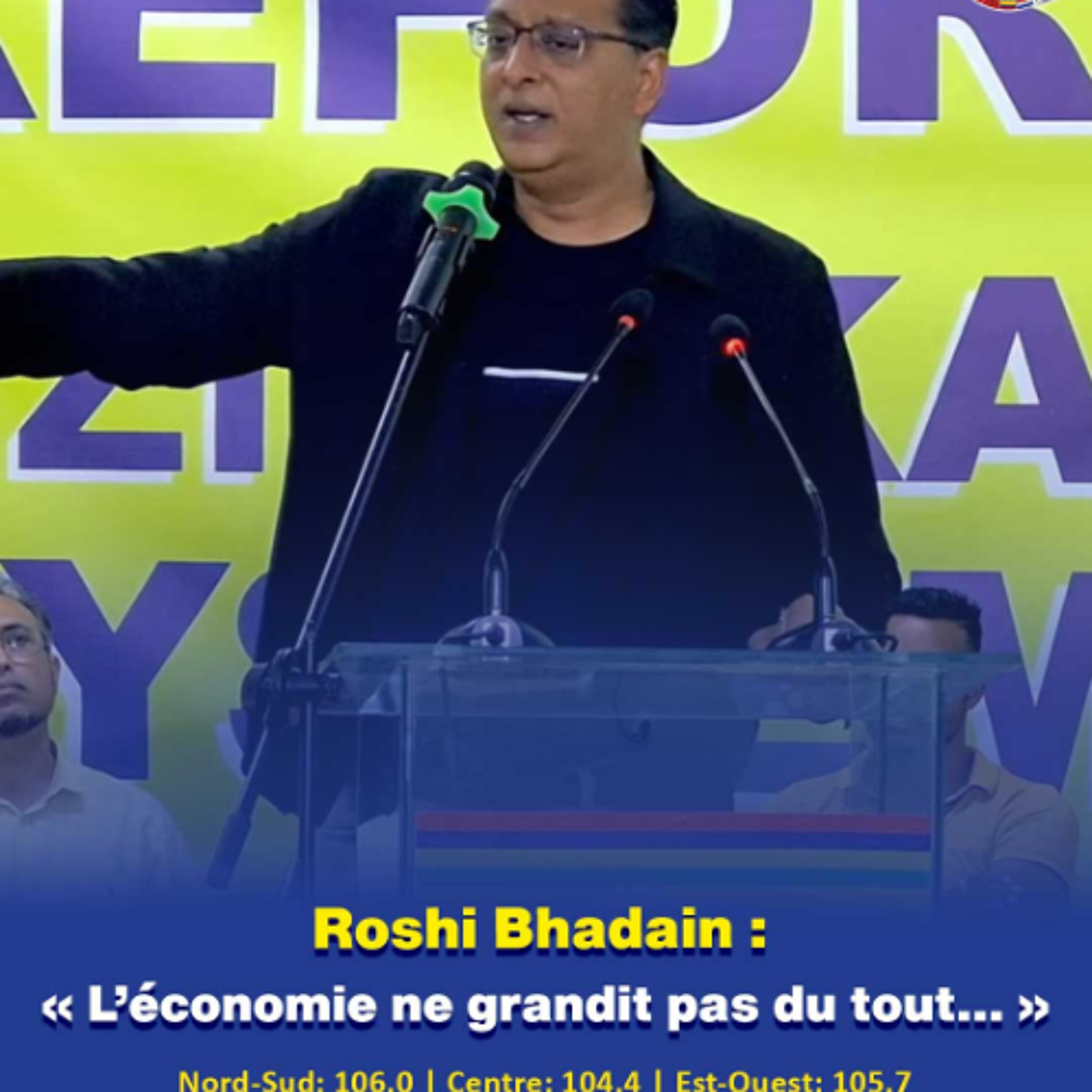 Roshi Bhadain : « L’économie ne grandit pas du tout… » episode artwork