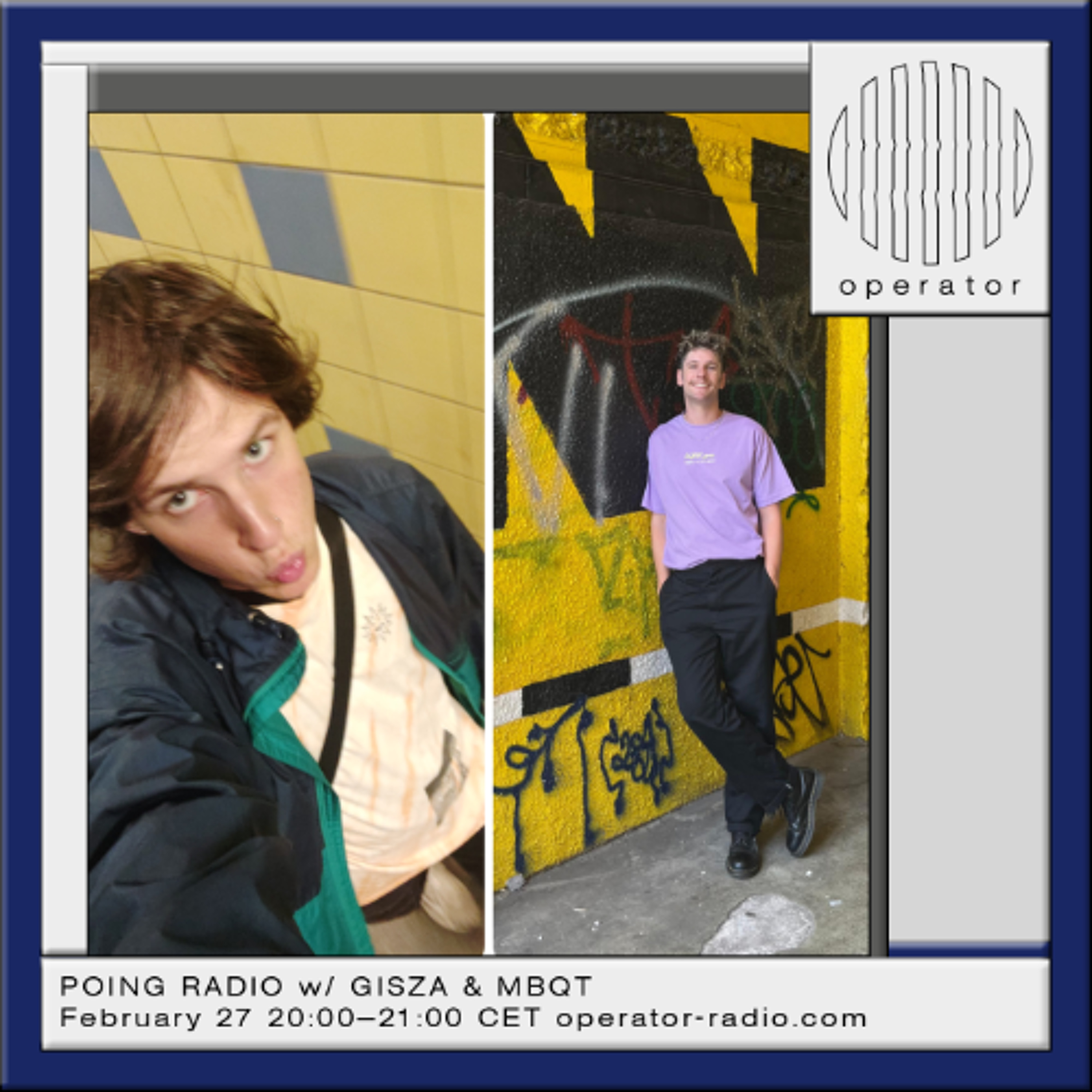 POING RADIO w/ GISZA & MBQT -  27th February 2026 episode artwork