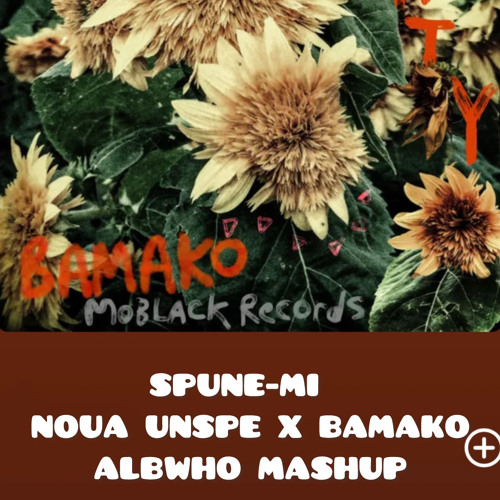 NOUA UNSPE x PEATY - SPUNE-MI x BAMAKO (ALBWHO MASHUP)