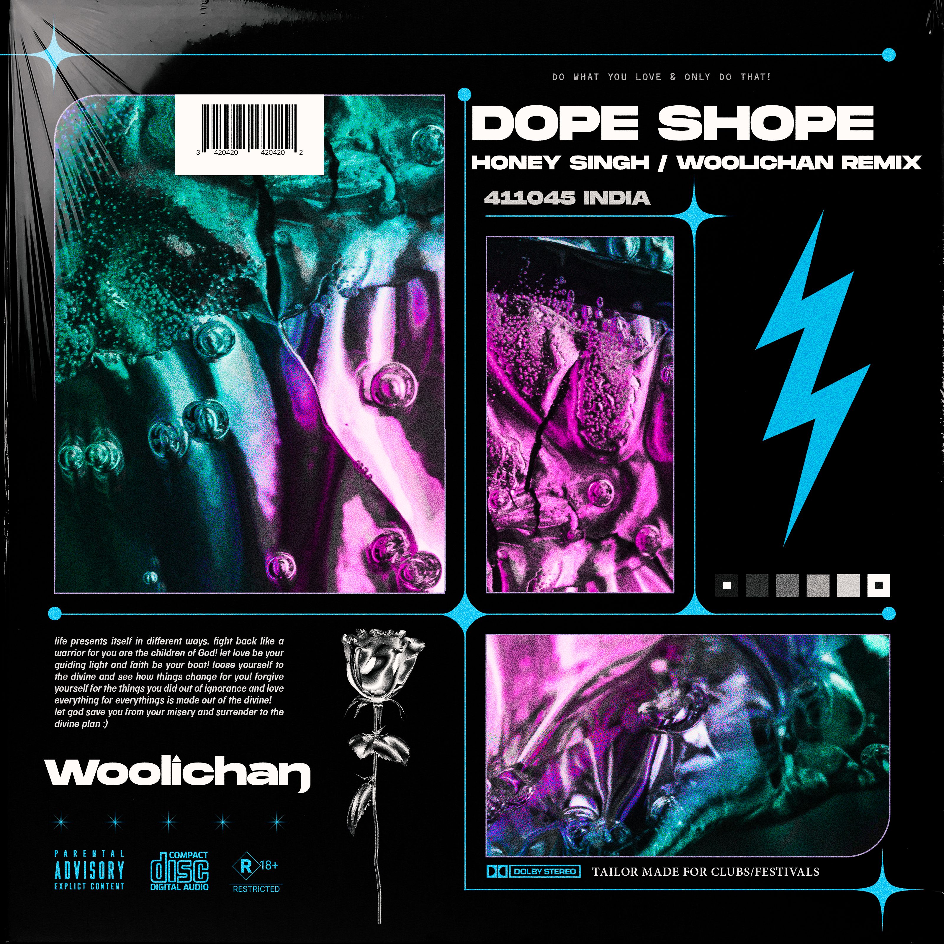 Honey Singh – Dope Shope (Woolichan’s D&B Remix) | Free Download |