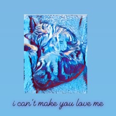 i can't make you love me