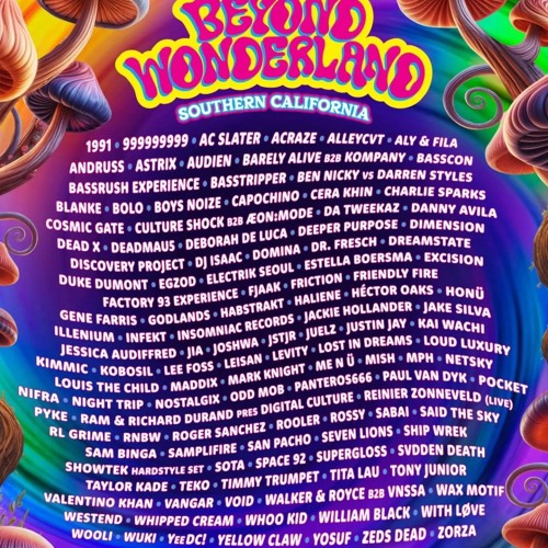 Walker & Royce & VNSSA @ Caterpillar's Garden, Beyond Wonderland SoCal, United States 2025-03-29