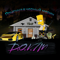 Прыгнул в черный  мерин