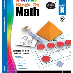 ✔ EPUB ✔ Spectrum Kindergarten Hands-On Math Workbook, Ages 5 to 6, Ha