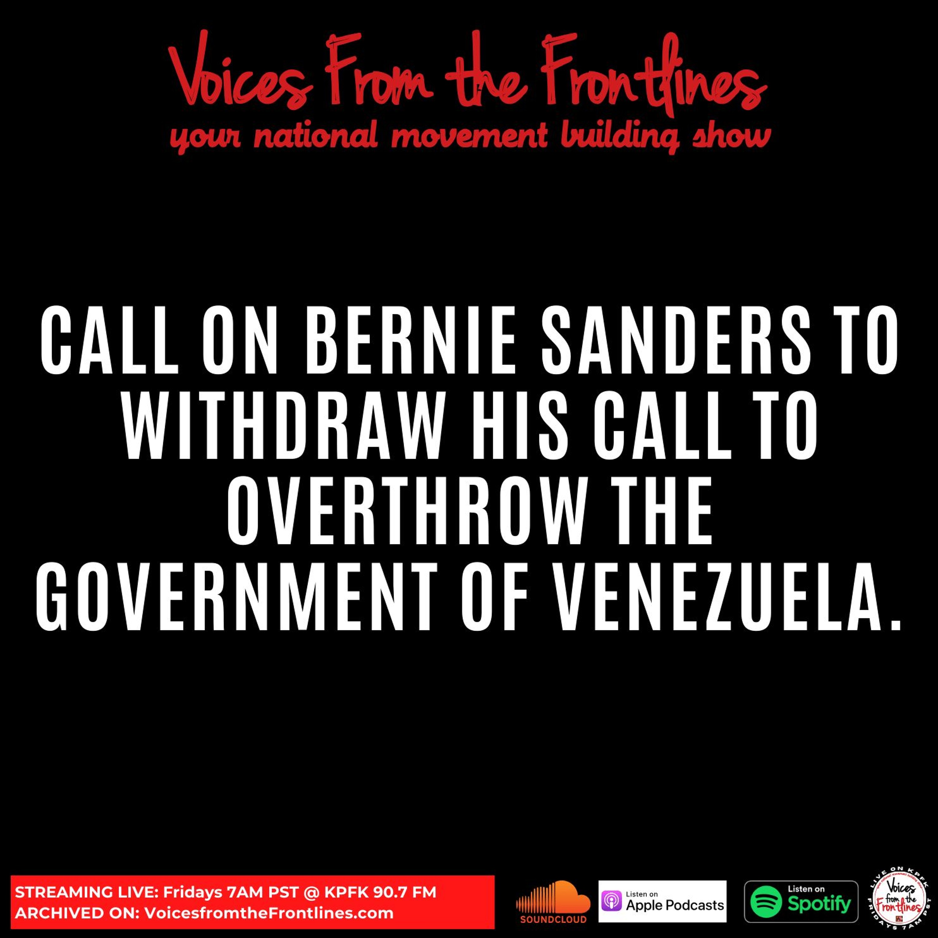 Voices From The Frontlines
