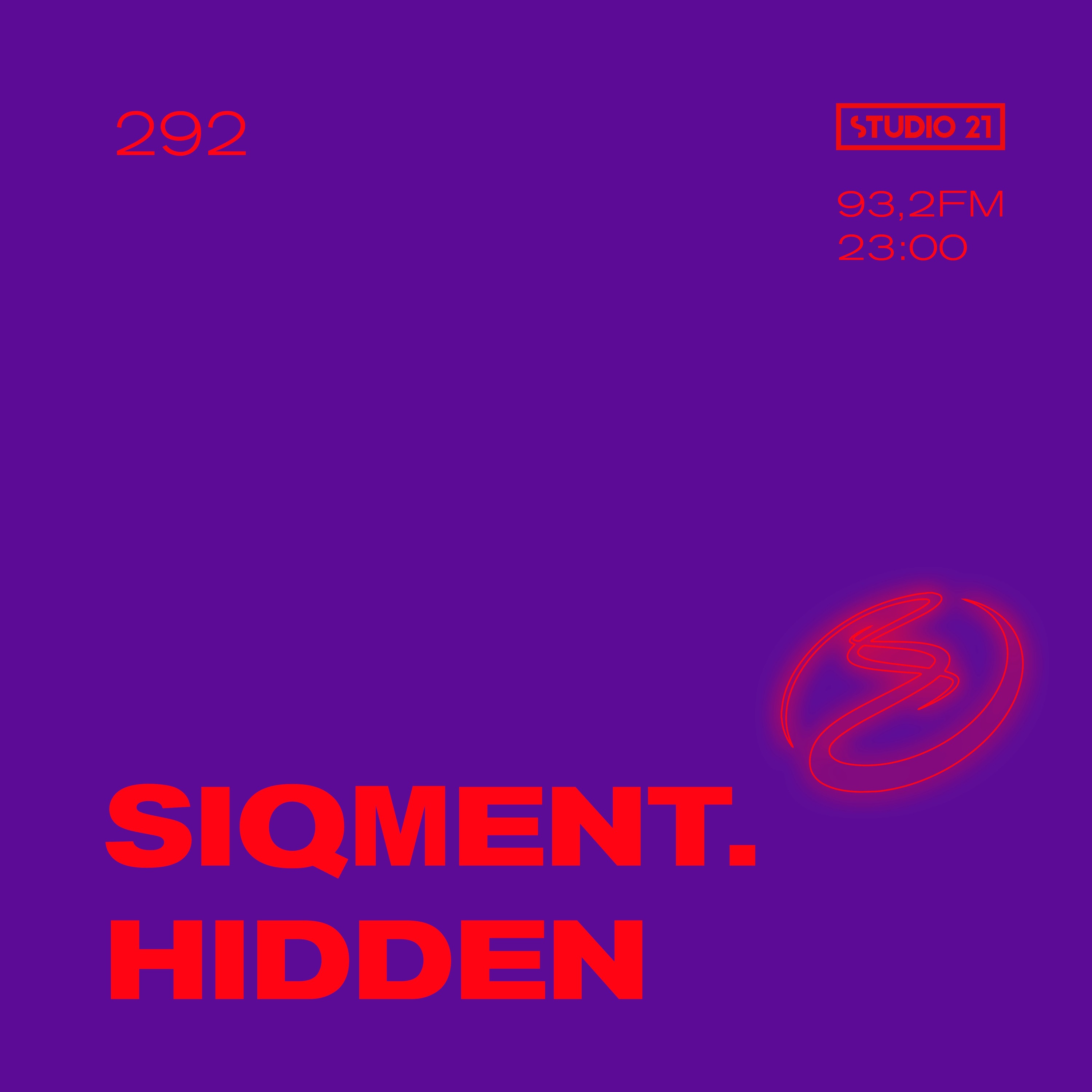 Resonance Moscow 292 w/ SIQMENT. HIDDEN (10.07.2021) episode artwork