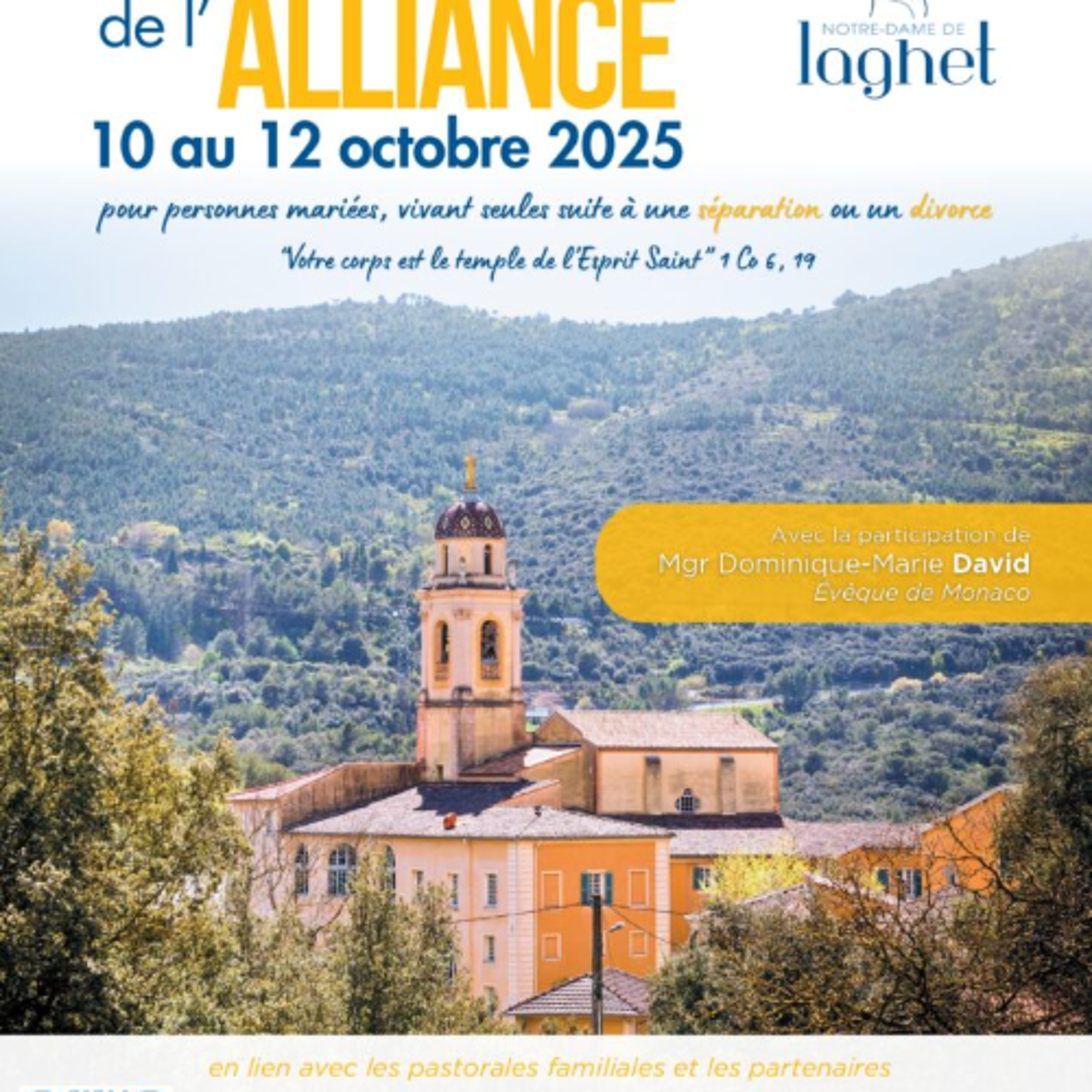 2025-10-12 Homélie-Messe à ND de Laghet ( Pélerinage de l'Alliance )