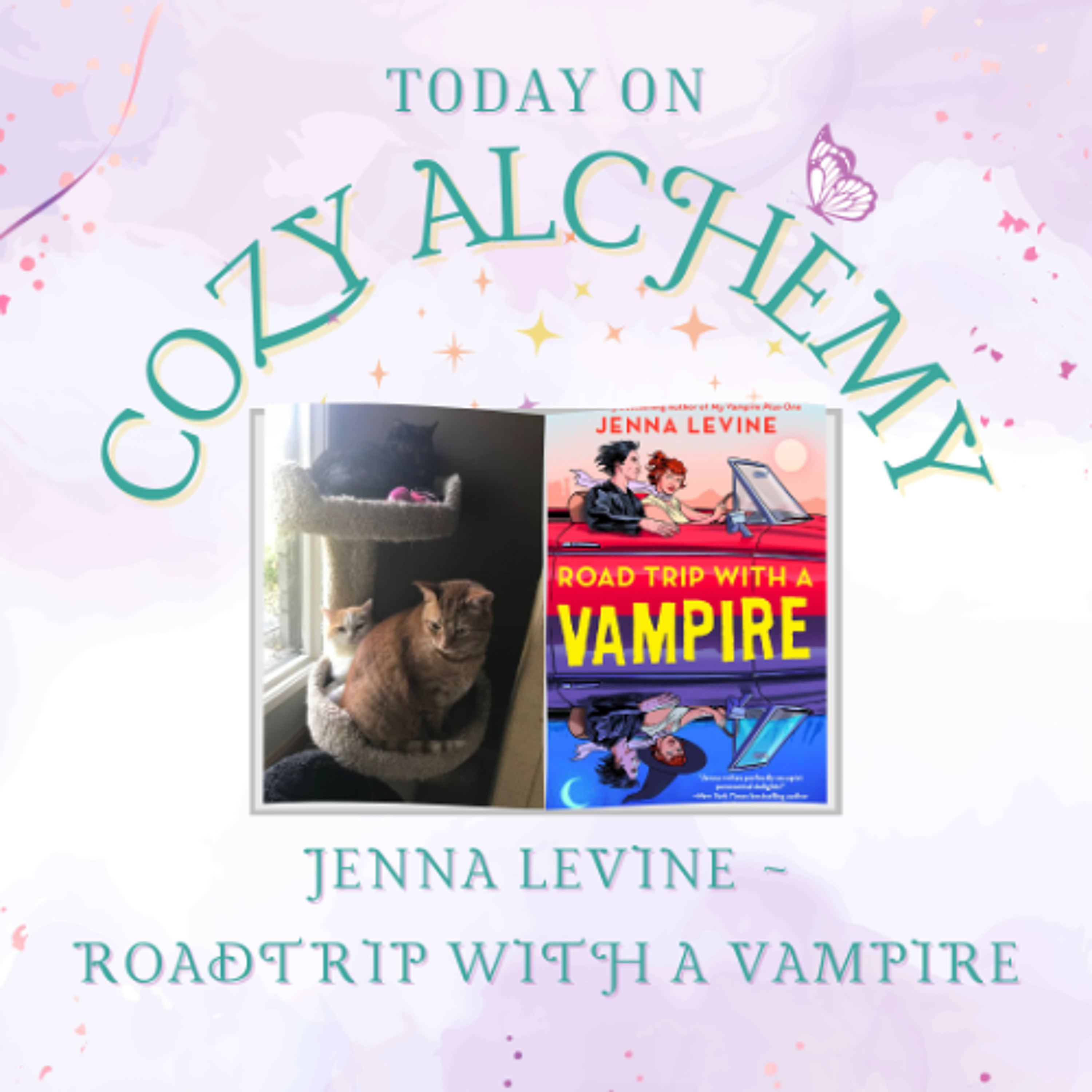 Jenna Levine ~ Roadtrip with a Vampire ~ Cozy Alchemy Ep. 17 episode artwork