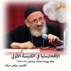 الأفخارستيا في الكنيسة الأولي - القمص مرقص ميلاد - 17 - 6 - 2025- نهضة الملاك ميخائيل