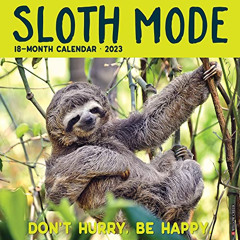 [VIEW] EPUB 💏 Sloth Mode 2023 Wall Calendar by  Willow Creek Press PDF EBOOK EPUB KI