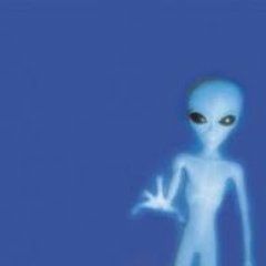 A strange blue