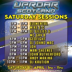 Dj Gillies & MC Gav B - Uproar Scotland 8.4.23