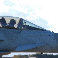 Typhoon FGR4 jets - taxiing and takeoff