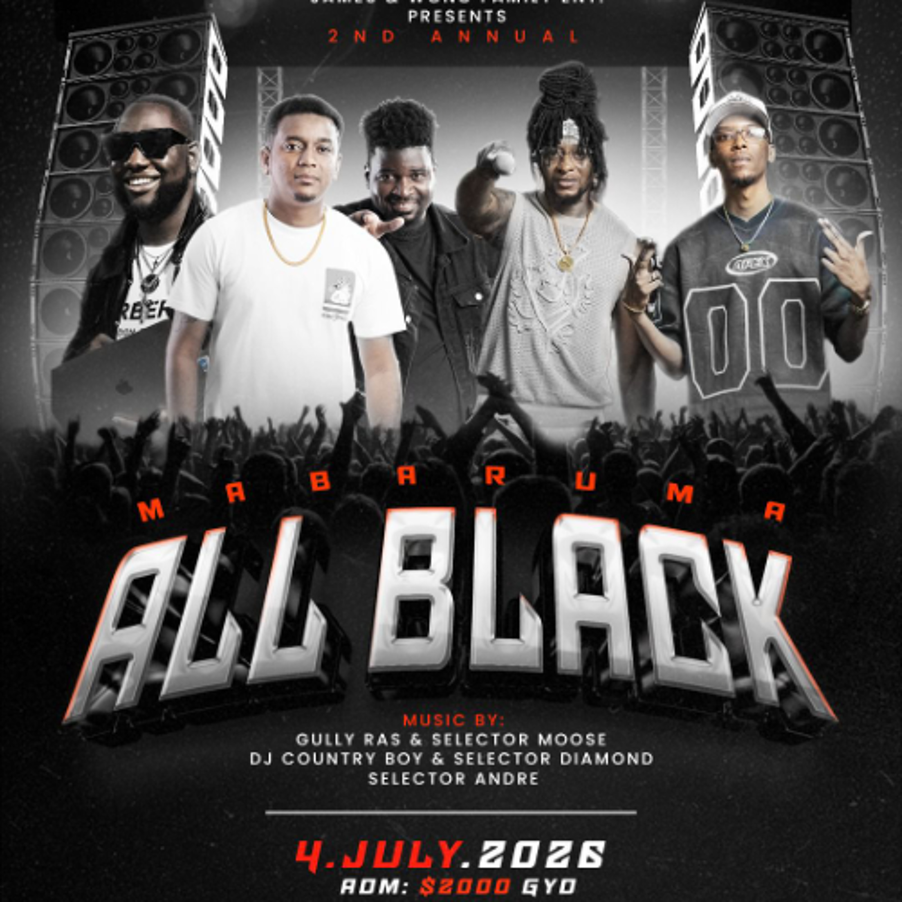 MABARUMA ALL BLACK 2026 LIVE AUDIO [SELECTOR ANDRE] episode artwork