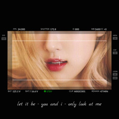 𝗟𝗲𝘁 𝗜𝘁 𝗕𝗲, 𝗬𝗼𝘂 𝗔𝗻𝗱 𝗜, 𝗢𝗻𝗹𝘆 𝗟𝗼𝗼𝗸 𝗔𝘁 𝗠𝗲 - 𝗥𝗼𝘀𝗲́ (𝗕𝗹𝗮𝗰𝗸𝗽𝗶𝗻𝗸)