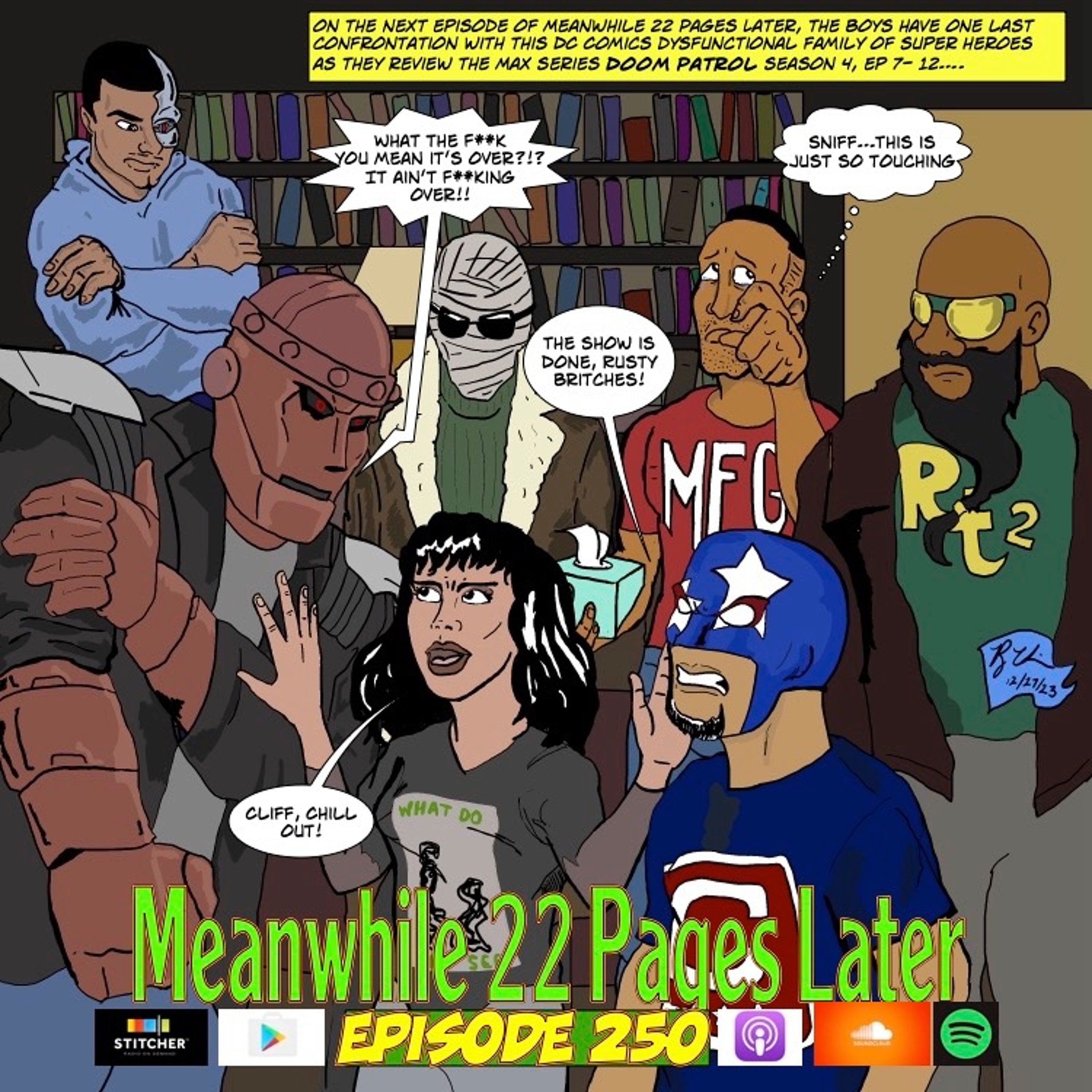 Episode 250: Doom Patrol, Season 4 eps 7-12 episode artwork