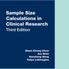 [Free] KINDLE 📕 Sample Size Calculations in Clinical Research (Chapman & Hall/CRC Bi