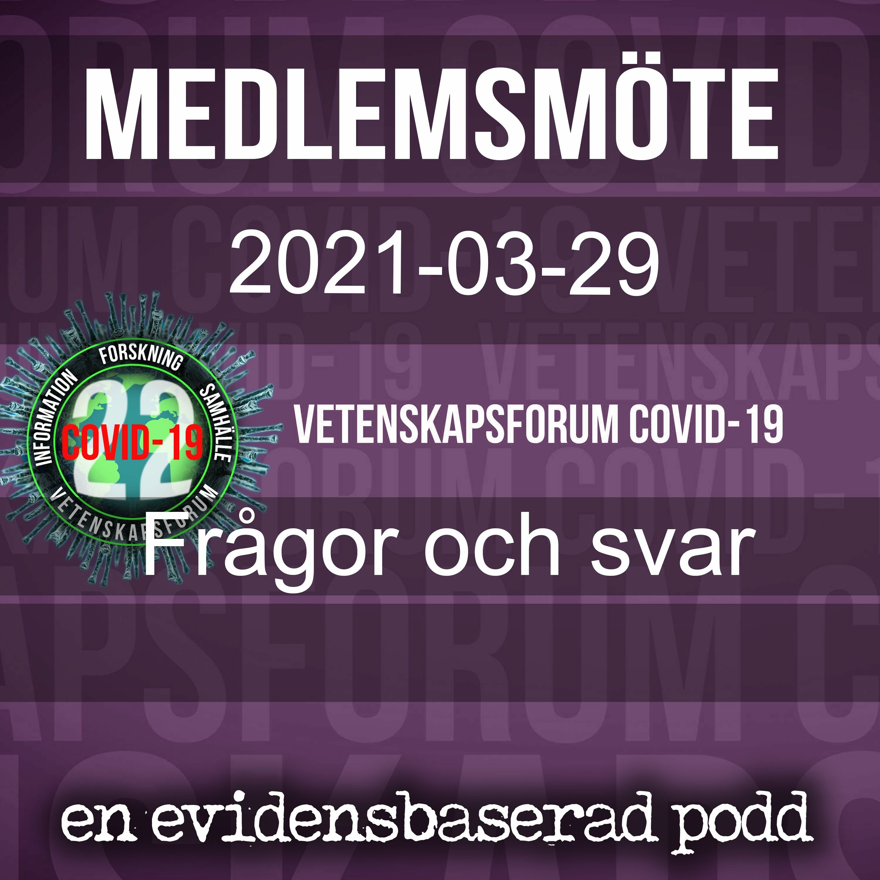 Vetenskapsforum covid-19