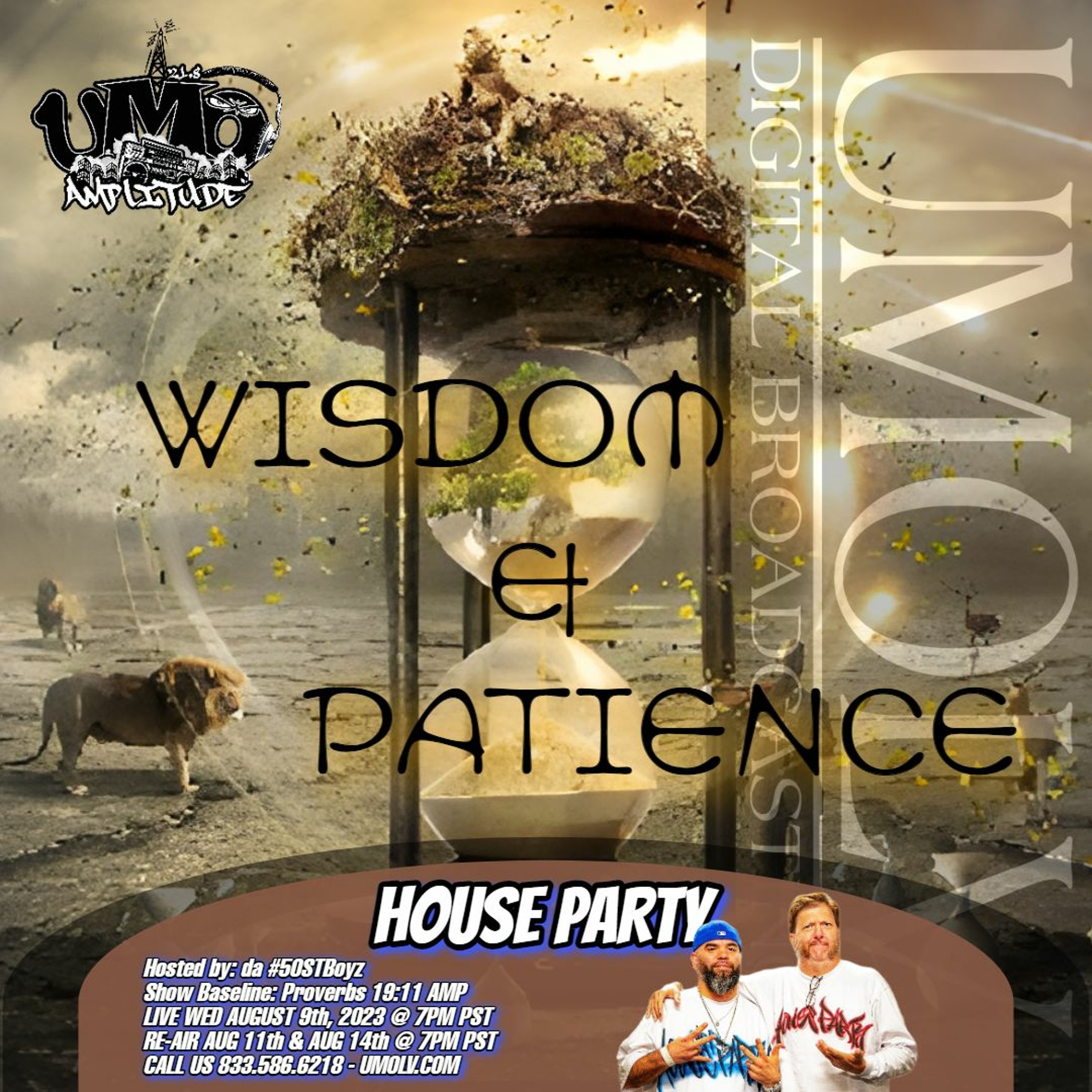 House Party - WISDOM & PATIENCE (08.09.23) episode artwork