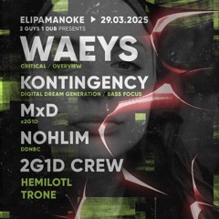 29.03.25//2GUYS1DUB@elipamanoke/nohlim live-recording