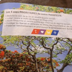 Le manifeste électoral de L’Alliance du Changement ne laisse pas les Mauriciens indifférents