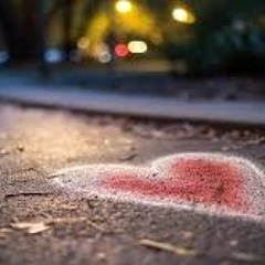 heart drawn in chalk (prod. irisv)