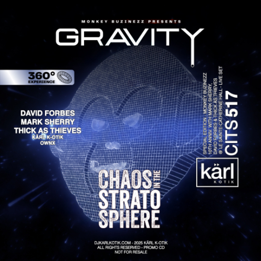 Stream CITS 517 - Monkey BuzinezZ 10th anniversary pres. Gravity
