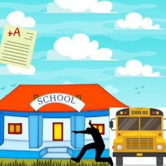 Scholars in school