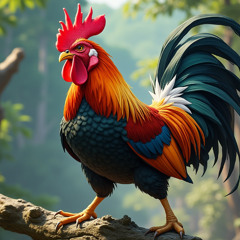 Dòng gà Asil nổi bật trong đá gà – “Thần kê” dựa trên tướng mạo gà đá