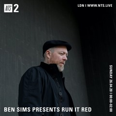 BEN SIMS pres RUN IT RED 64. APRIL 2020 (+ Bonus Hour)